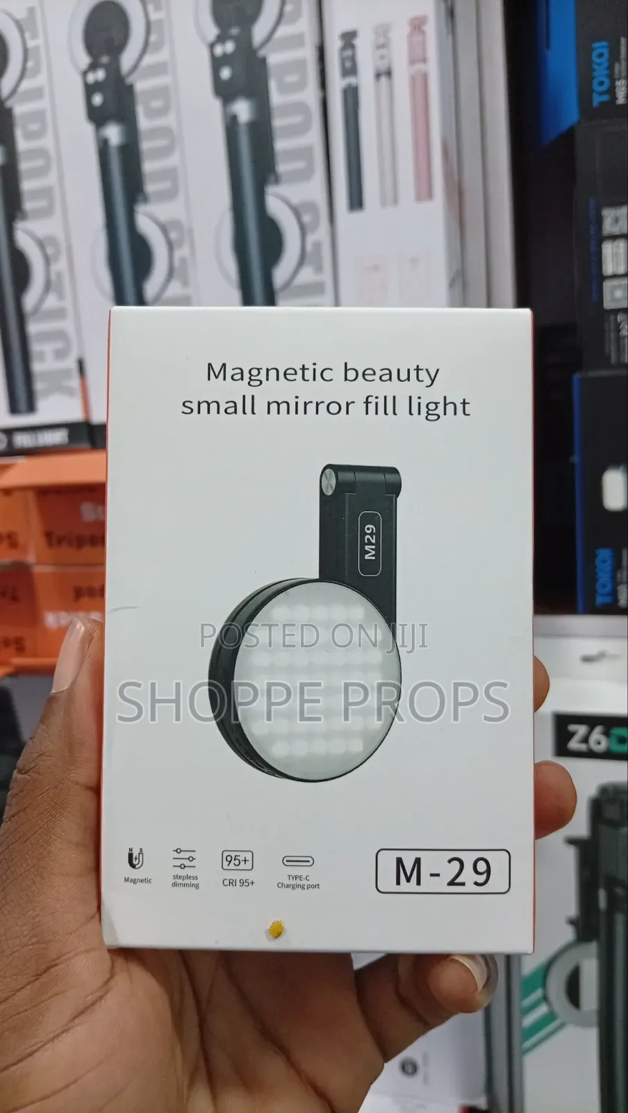 M-29 Magnetic Beauty Small Mirror Fill Led Lights