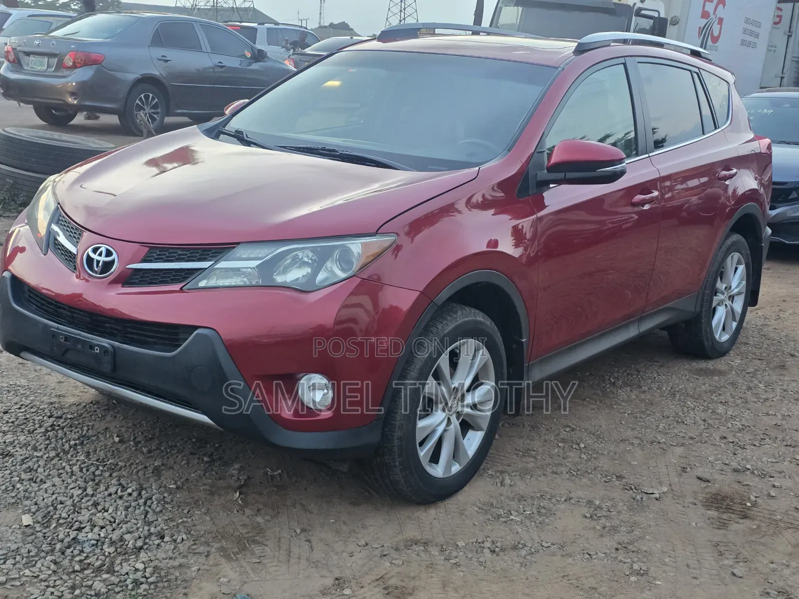 Toyota RAV4 Limited FWD (2.5L 4cyl 6A) 2016 Red