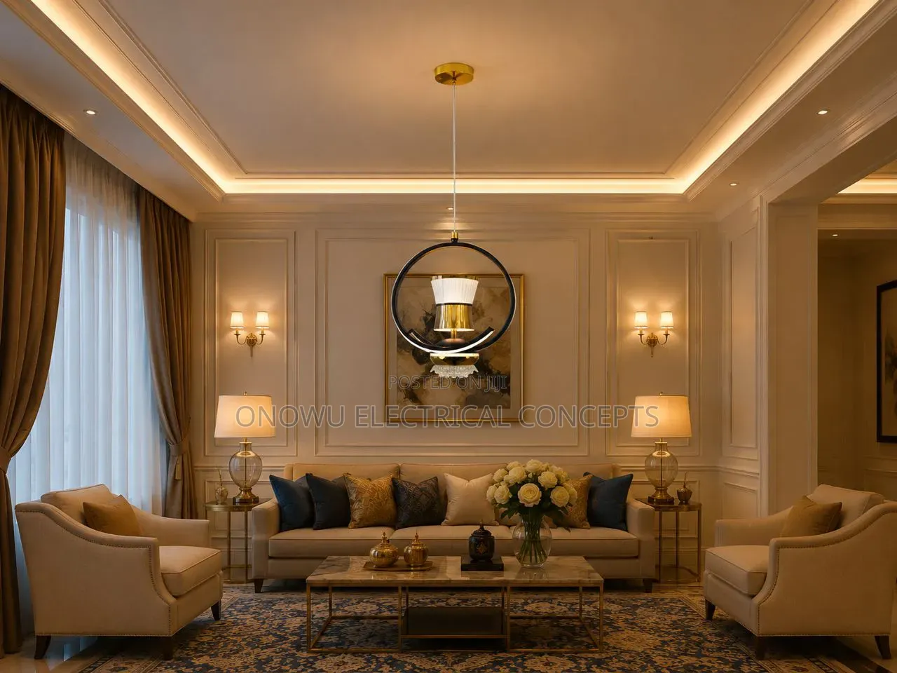 For Romantic Starry Sky Projection Entrance Corridor Light for Interne