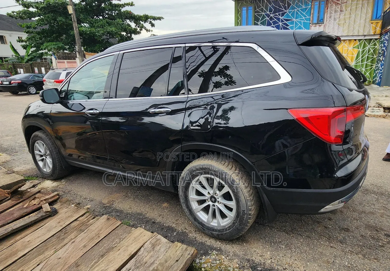 Honda Pilot Touring 4dr SUV 4WD (3.5L 6cyl 9A) 2016 Black