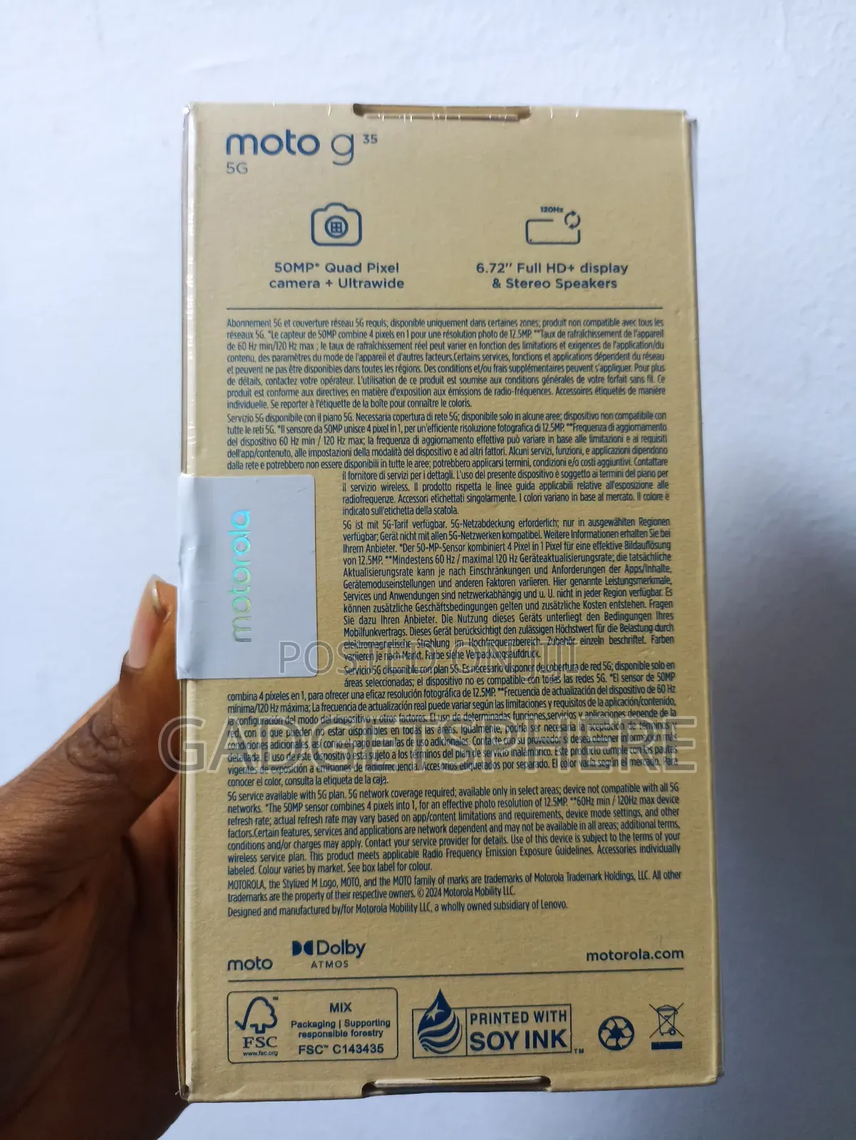 New Motorola Moto G35 128 GB