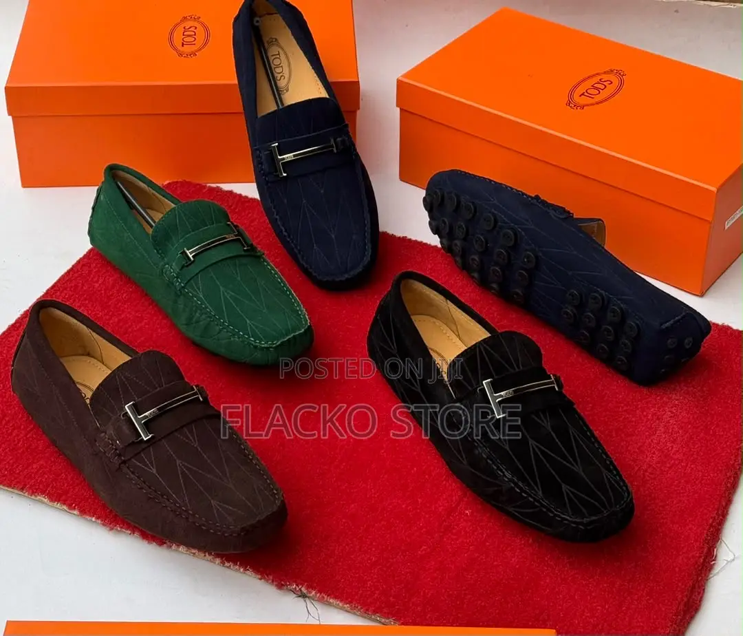 Original Tod’s Suede Drivers Shoes