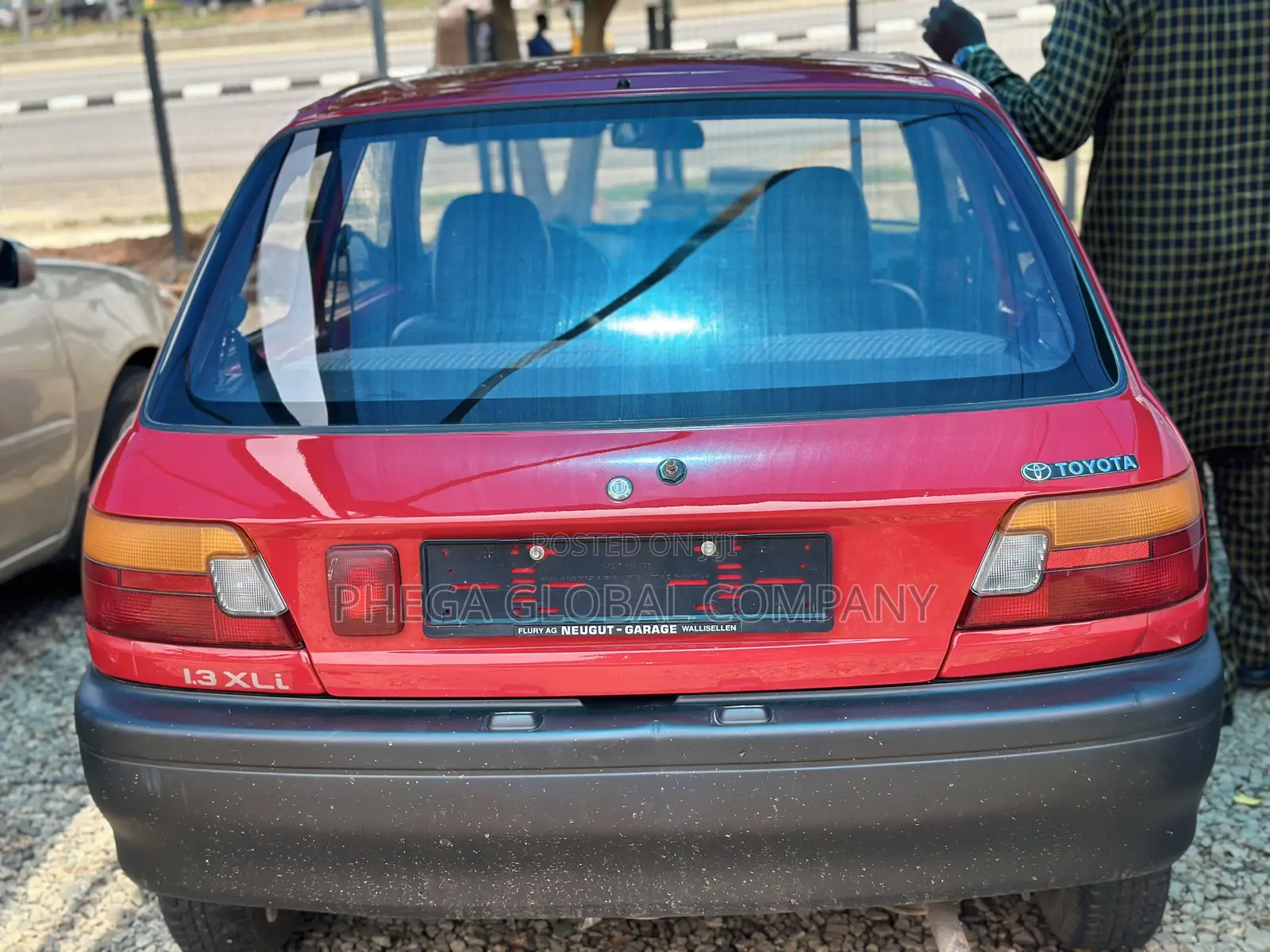 Toyota Starlet 1991 Red