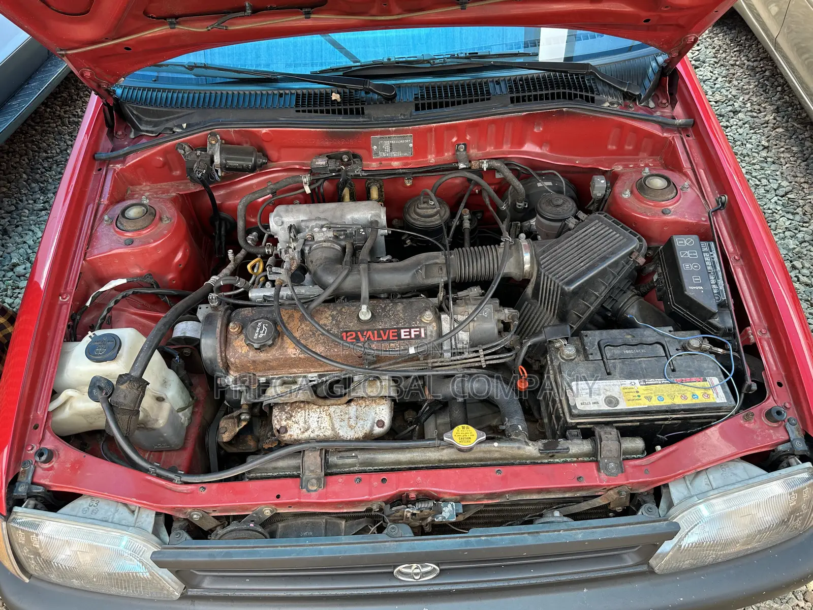 Toyota Starlet 1991 Red