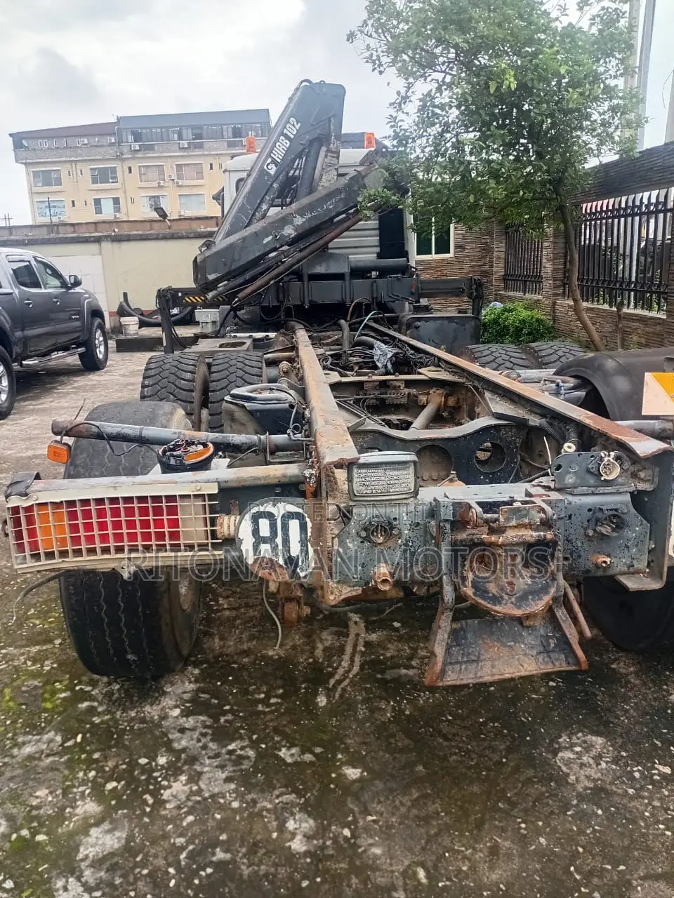 Man Diesel 26.403 With HIAB 102 Crane