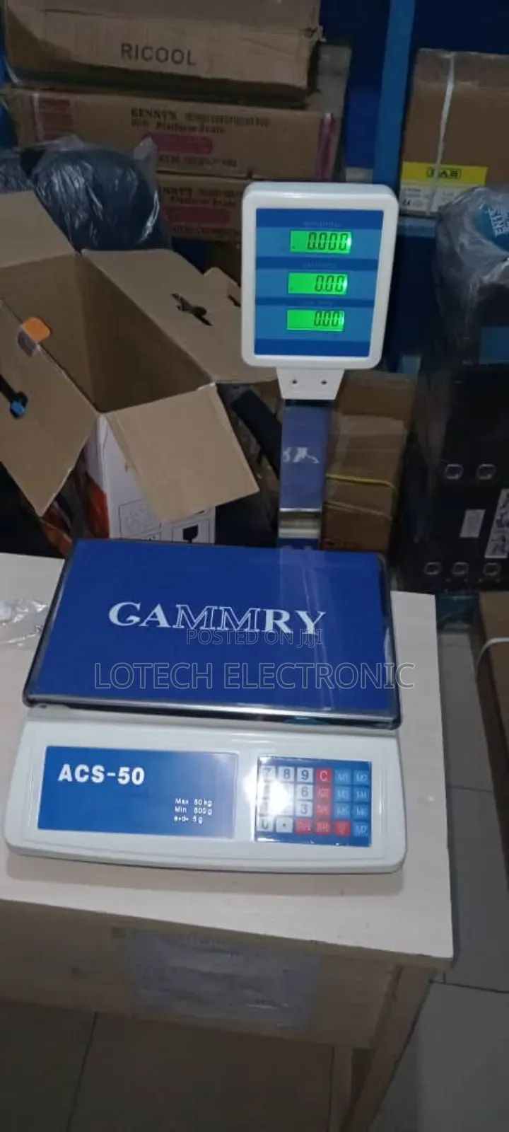 Camry 50KG Digital Weighing Scale (Long Pole Type)