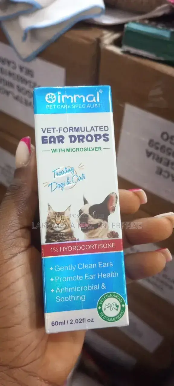 Vet Formulated Ear Drop for Dogs and Cats