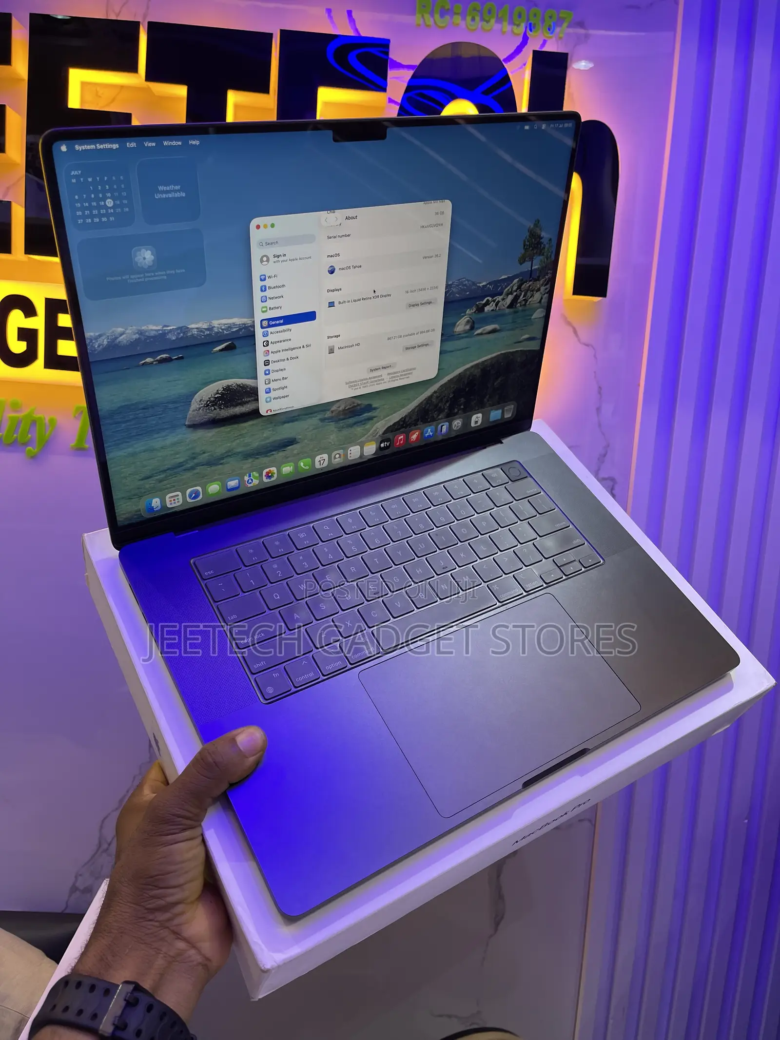 Laptop Apple MacBook Pro 2024 M4 Max 3GB Apple M4 Max SSD 1T