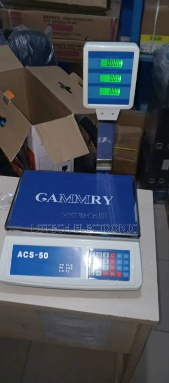 Camry 50KG Digital Weighing Scale (Long Pole Type)