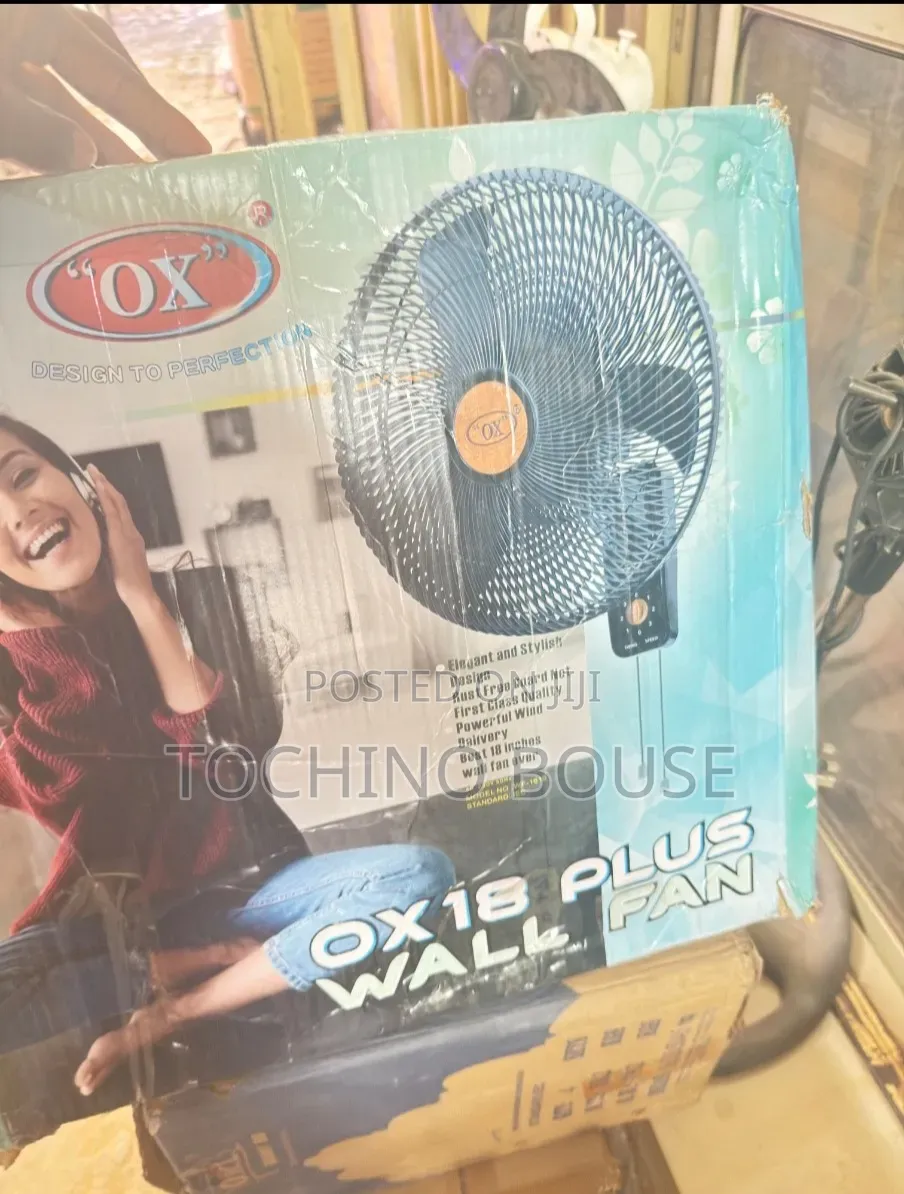 OX Wall Rechargeable Fan