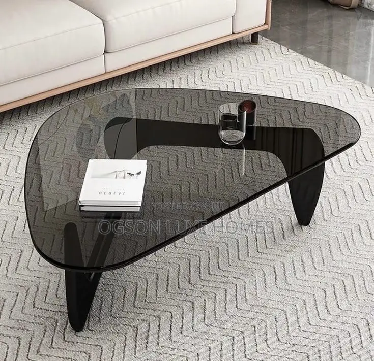 Luxury Center Table With Glass Top