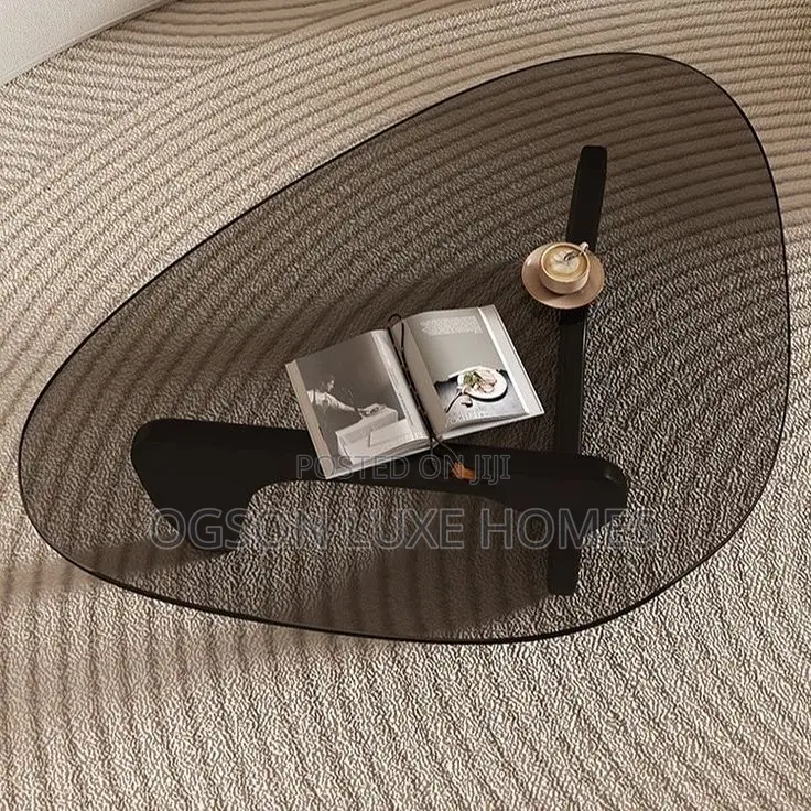 Luxury Center Table With Glass Top