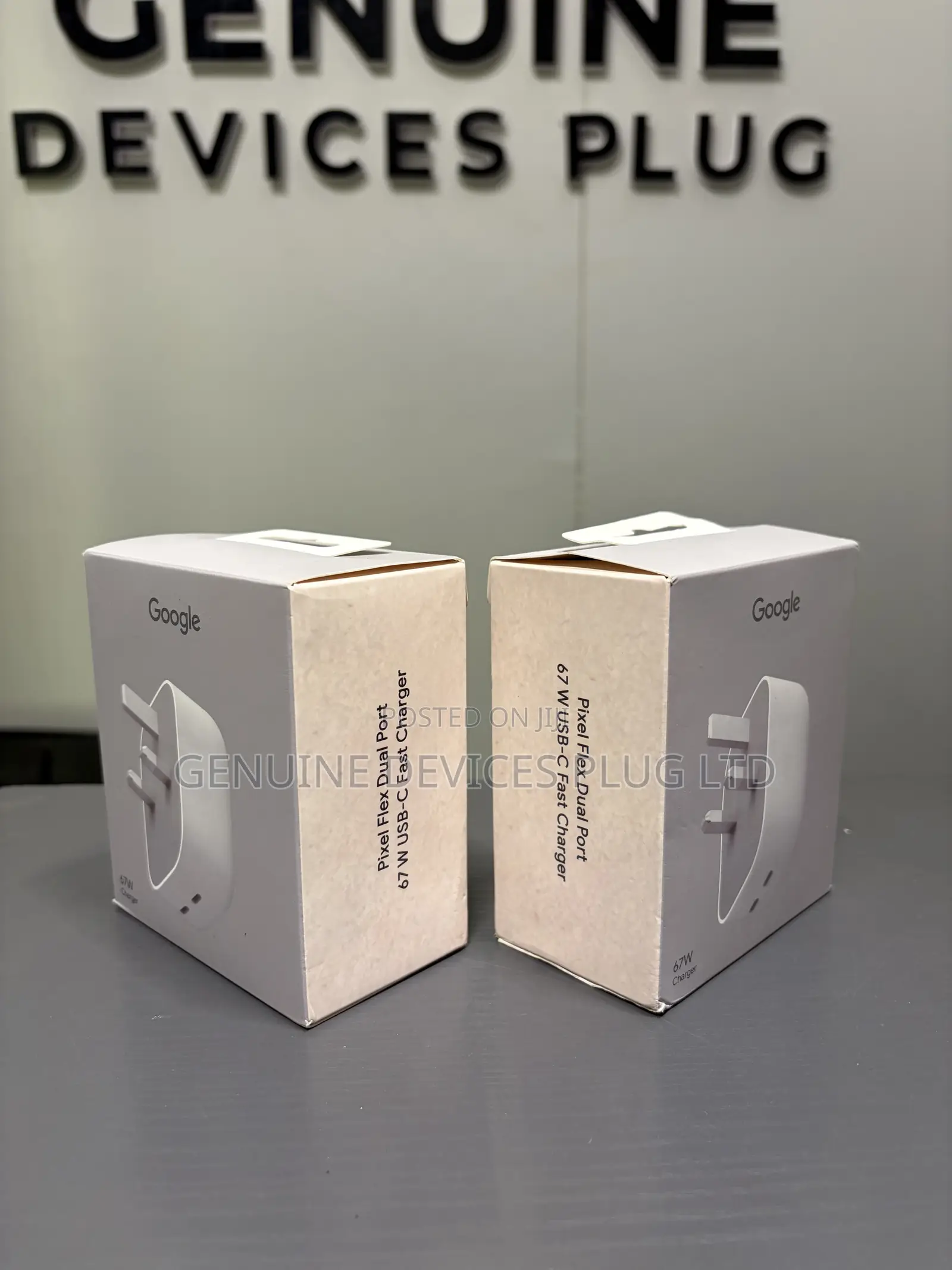 Google Pixel Flex Dual Port 67W USB-C Fast Charger - Fast-Charging