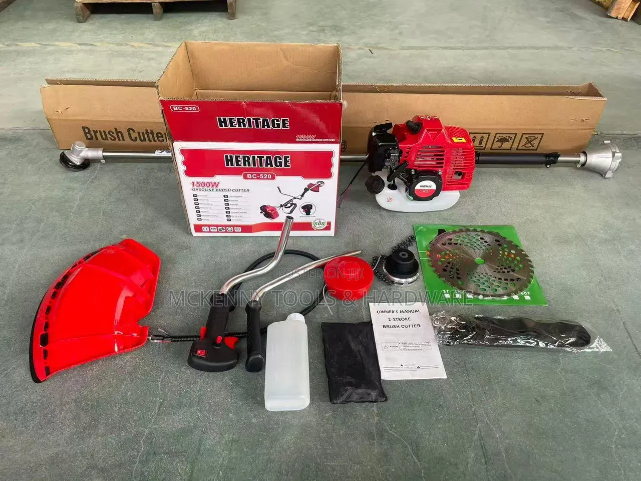 Heritage BC-520 Gasoline Brush Cutter