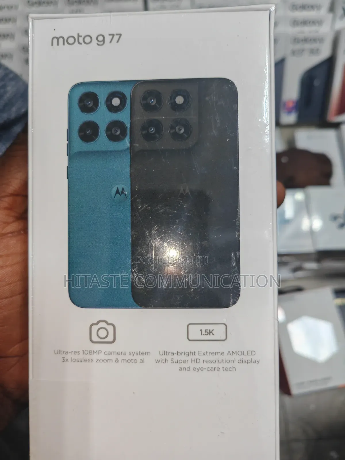 New Motorola Moto G75 256 GB Green