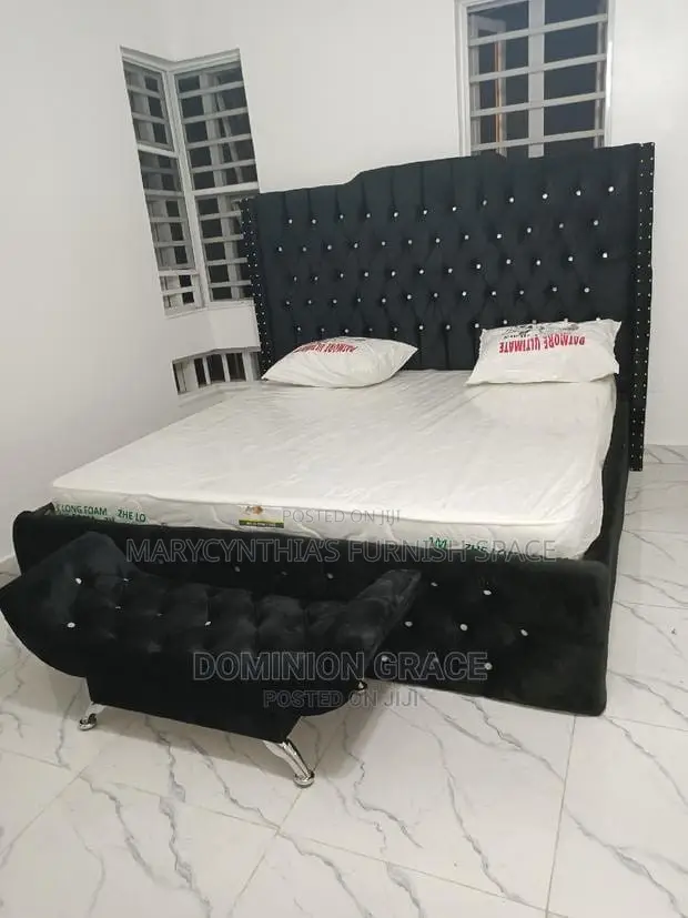 4By6 Bed Frame With Footrest – Durable Stylish