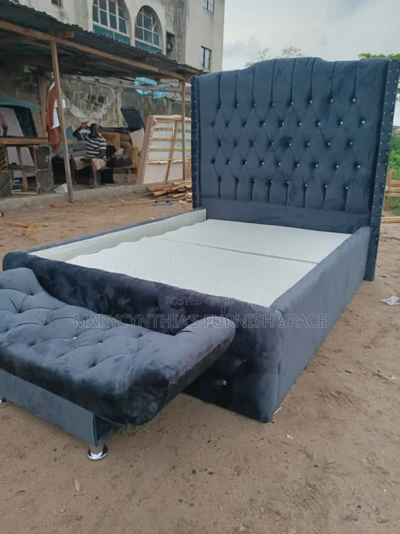 4By6 Bed Frame With Footrest – Durable Stylish