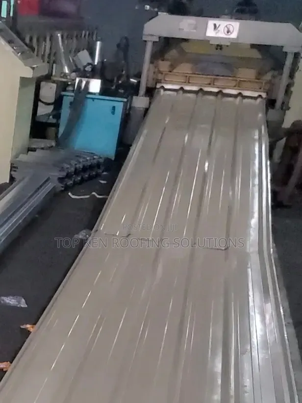 O.55 Oven Baked G/Beige Longspan Aluminium Roofing Sheets
