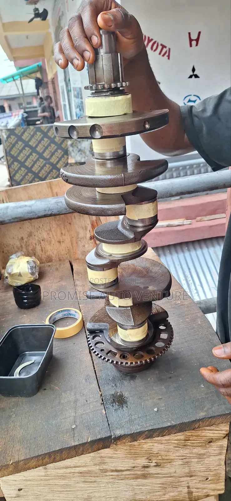 Crankshaft Chevrolet Express, Hummer 2, Escalade, 2005. 2006. 2007