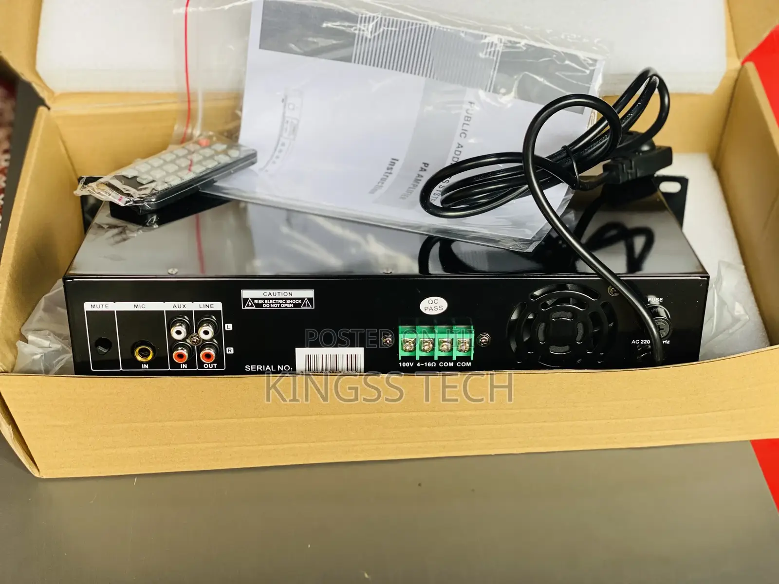 Dart Dpa-40f Public Address Amplifier 40watts