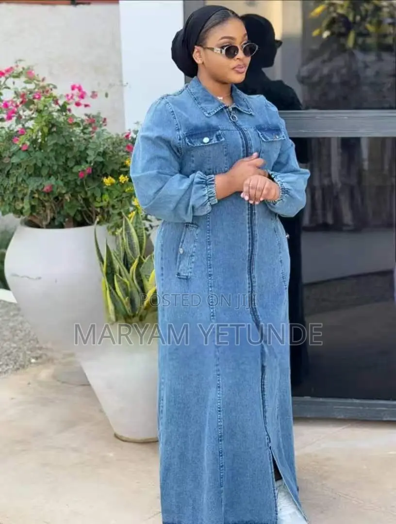 Fashion Quality Elegant Jeans Gown