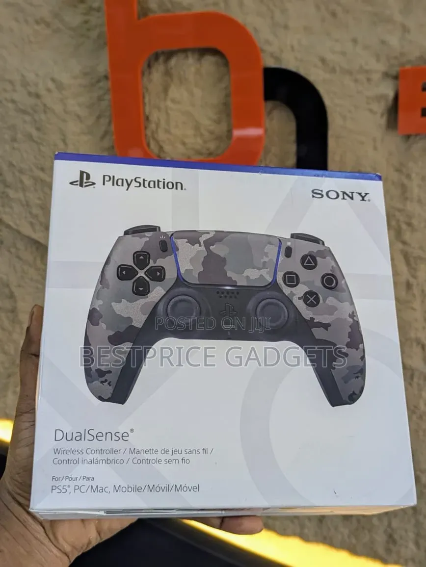 PlayStation 5 Pads
Authentic PS 5 Controllers
Camo Colour (Camouflage)