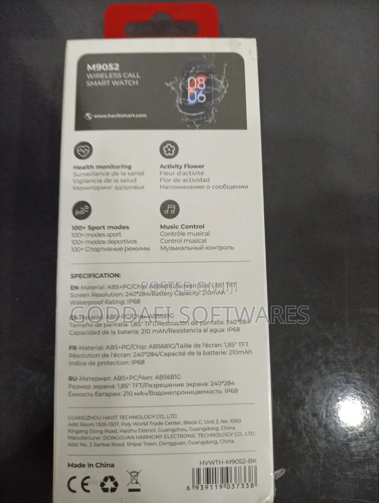 Havit M9052 Smart Watch | Goddafi Stores