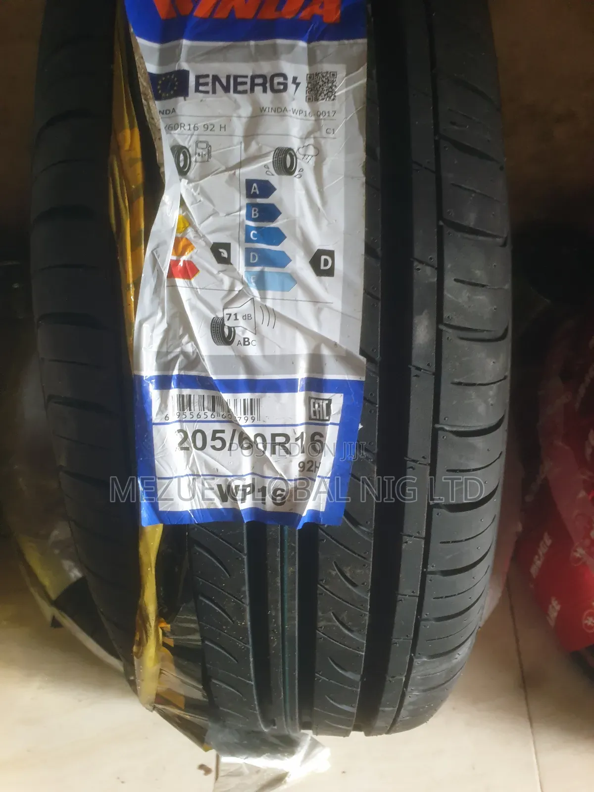 WINDA TYRE 205/60/16 for Toyota Camry 
