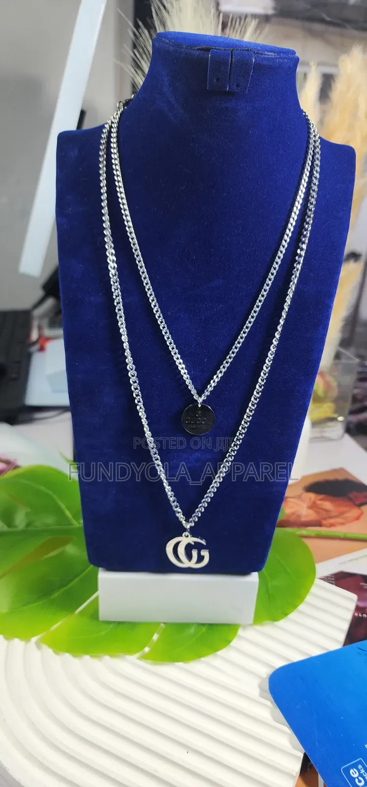 Double Layer Iconic Curb Chain