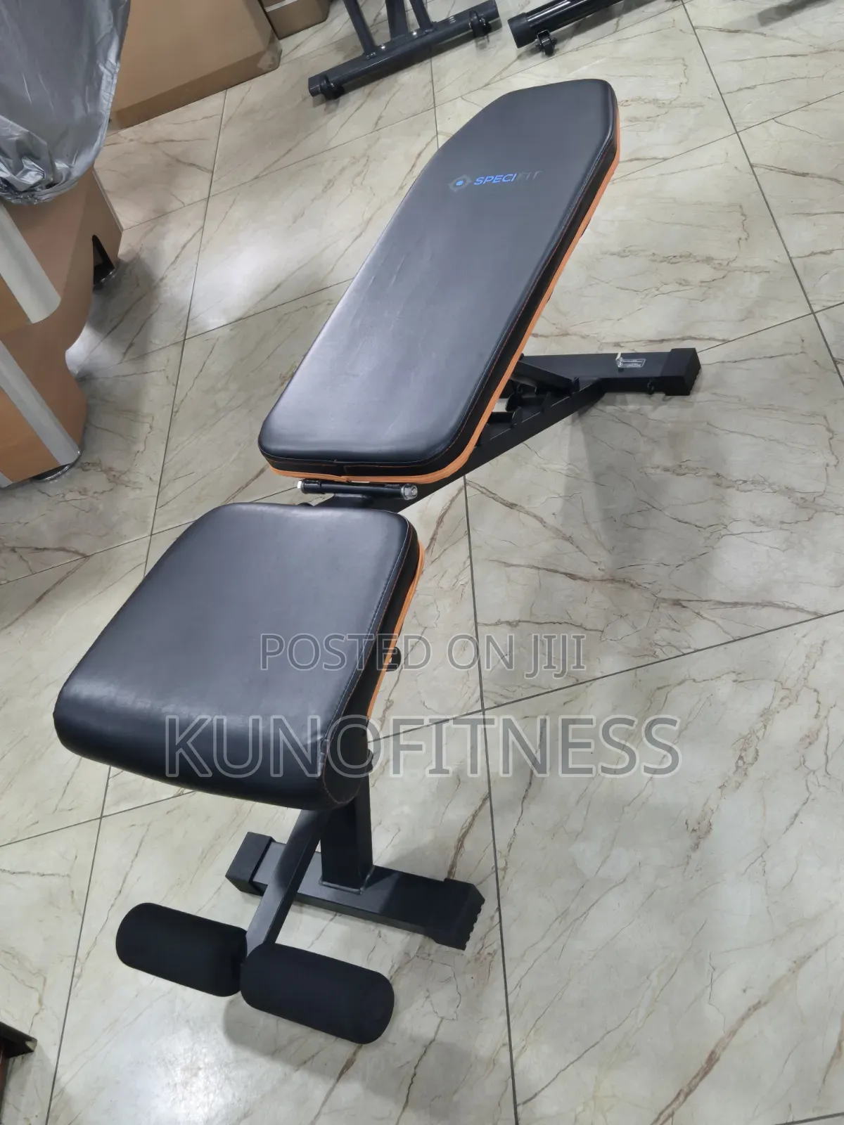 Foldable Adjustable Gym Bench With Leg Lock