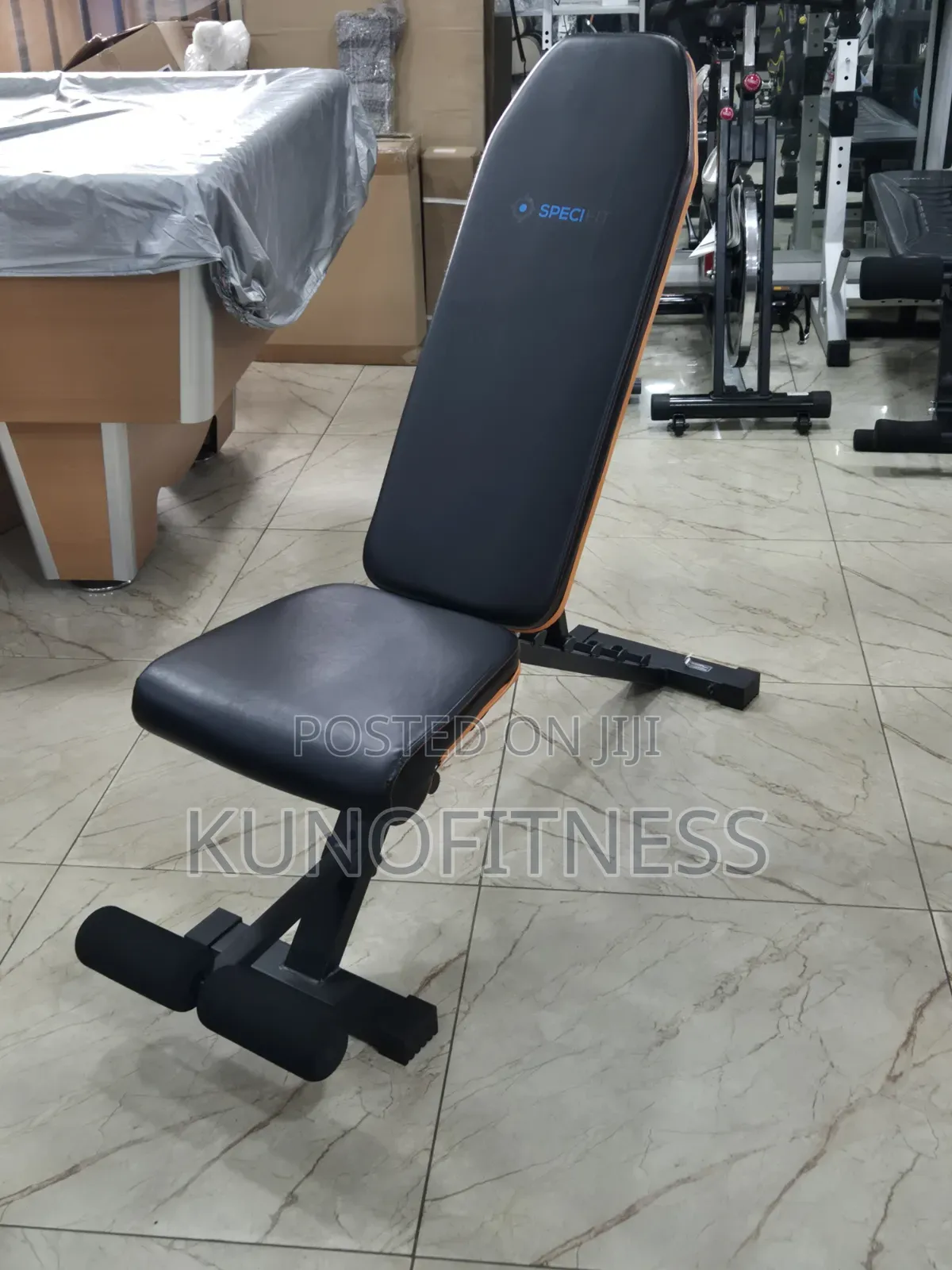 Foldable Adjustable Gym Bench With Leg Lock