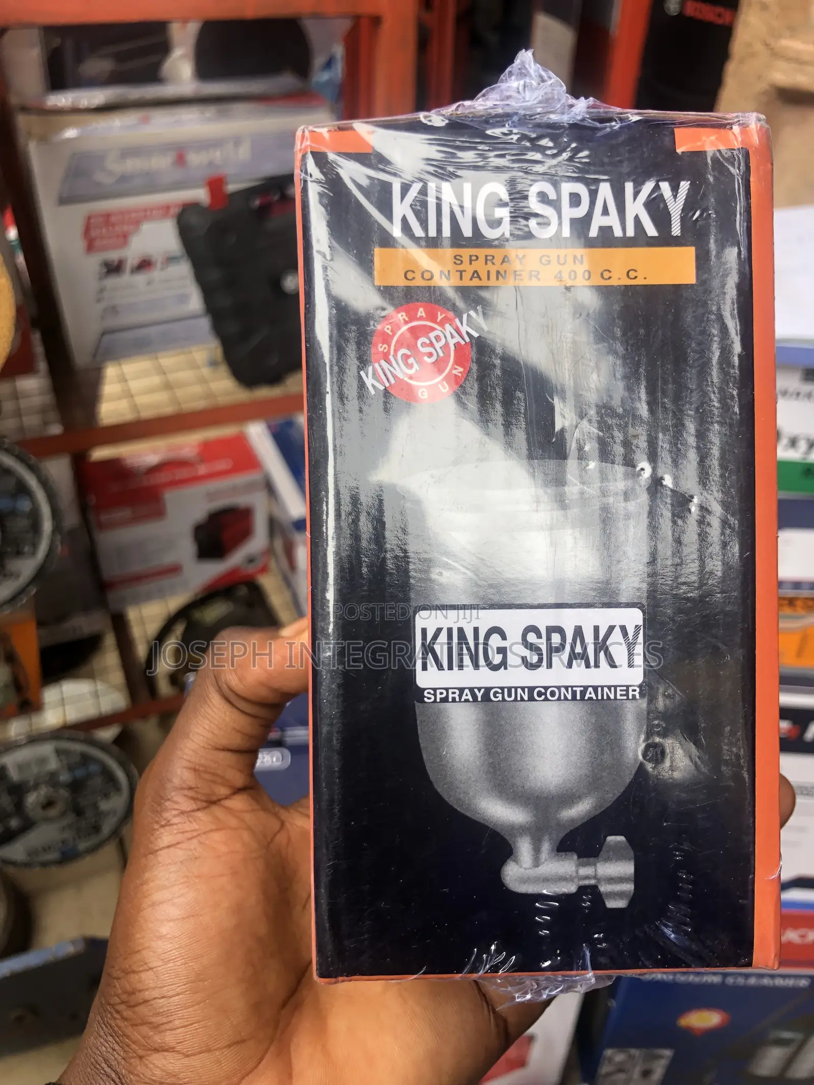 King Spaky Brand Spray Gun Container, Model S-710 W-71