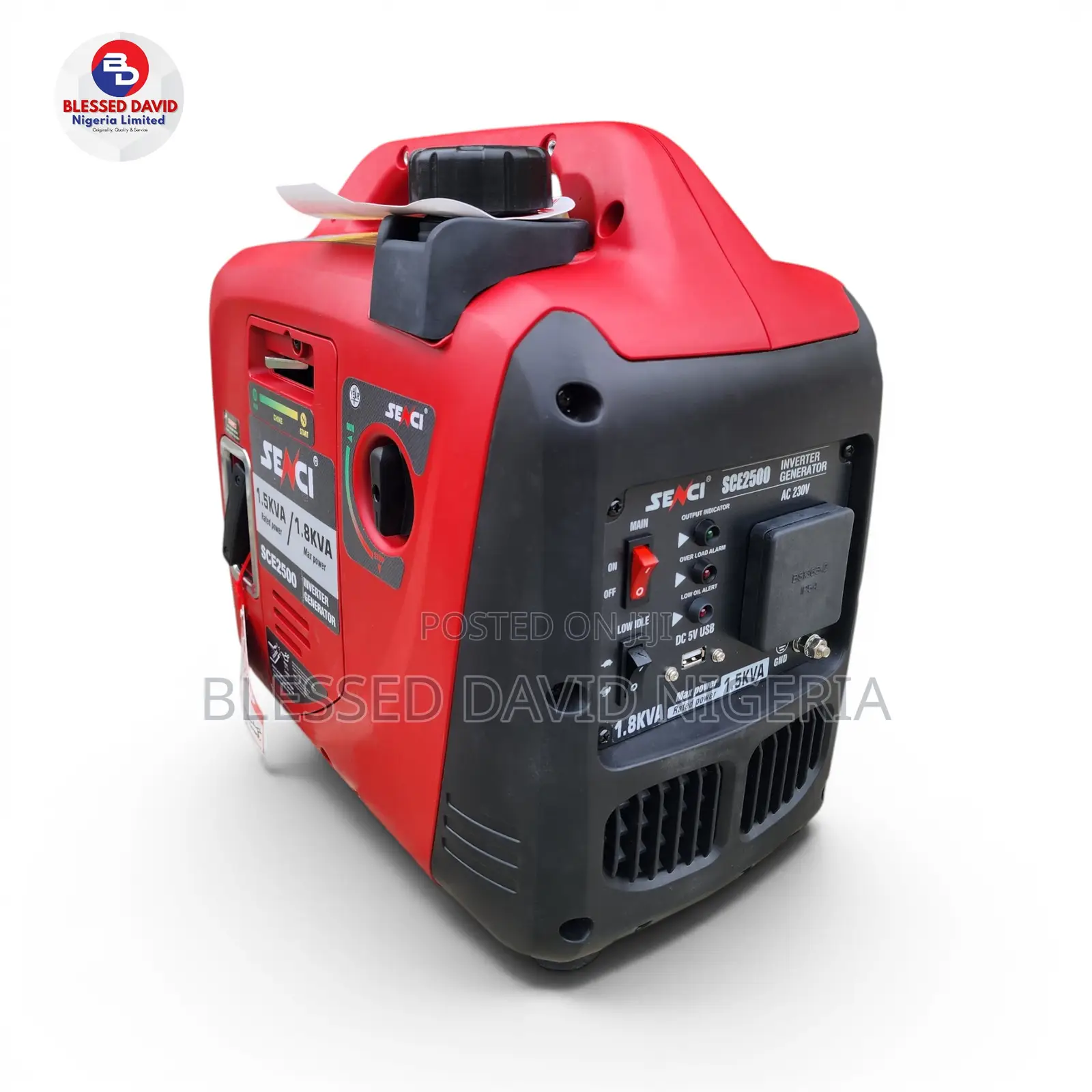 Senci SCE2500 1.5kva / 1.8kva Inverter Petrol Generator (Manual Start)