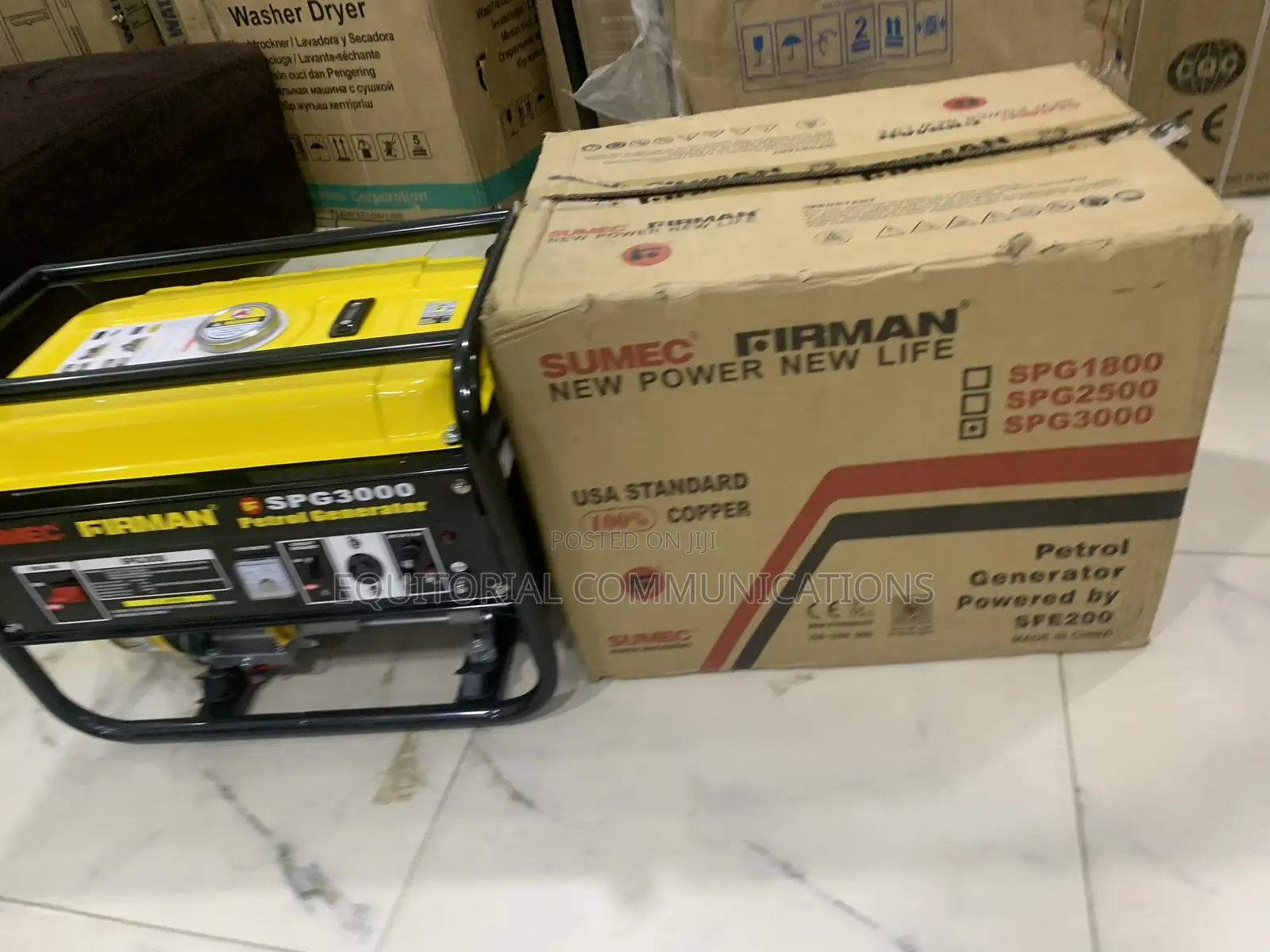 SUMEC FIRMAN SPG3000 Genuine Product Guide