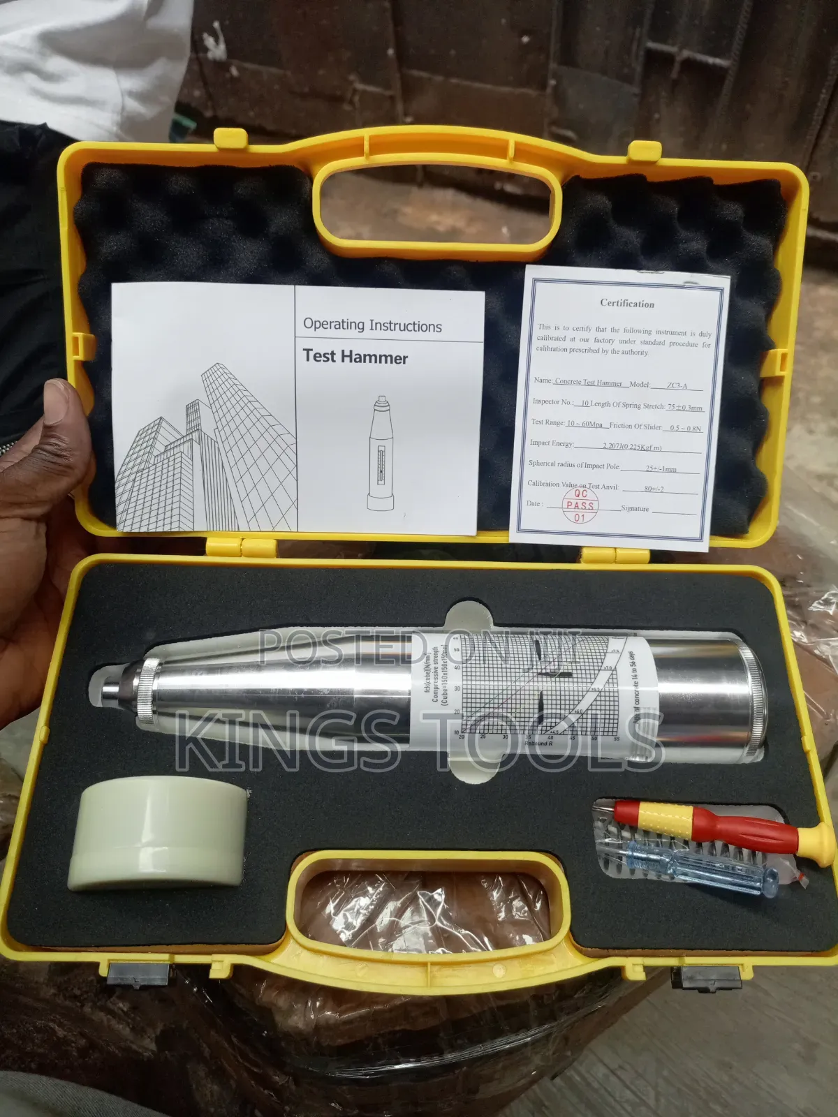 Concrete Test Hammer