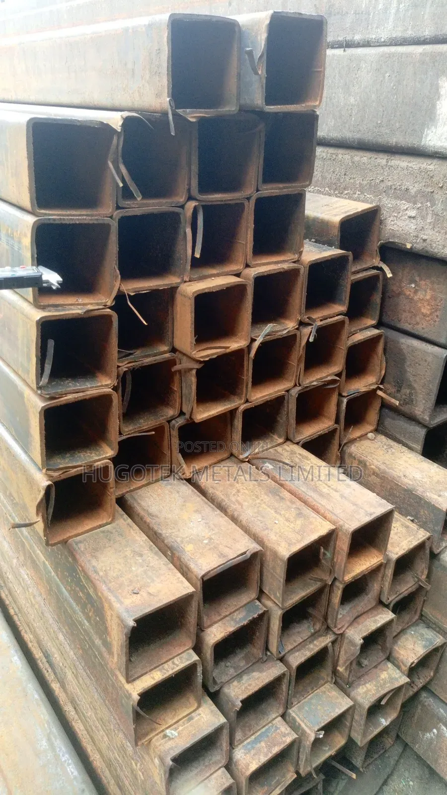 100x100 Square Pipe 4 by 4 (3mm, 4mm, 5mm)