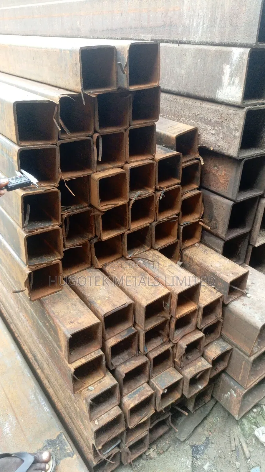 100x100 Square Pipe 4 by 4 (3mm, 4mm, 5mm)