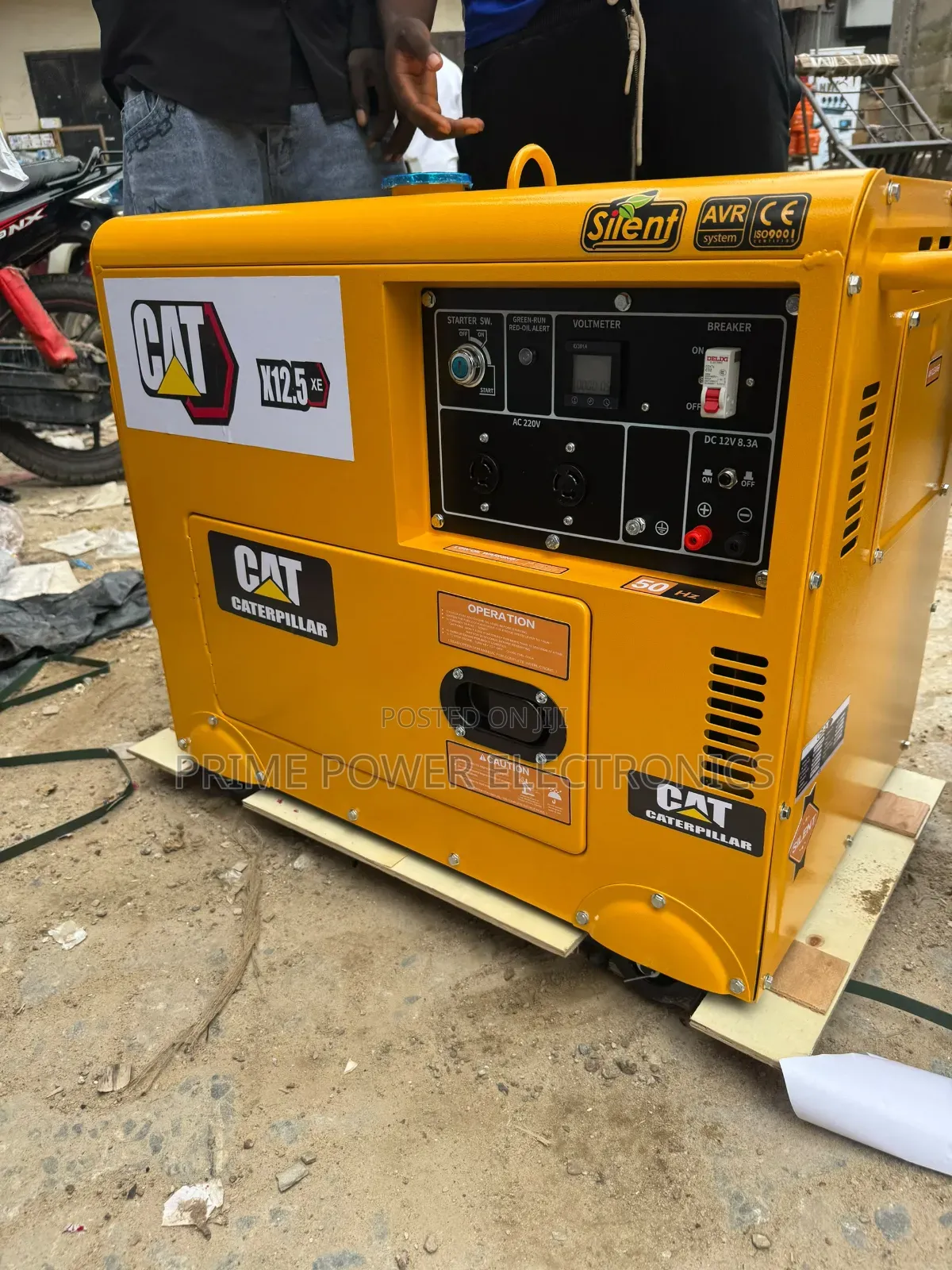CAT 12.5kVA Heavy Duty Diesel Generator – Soundproof Design