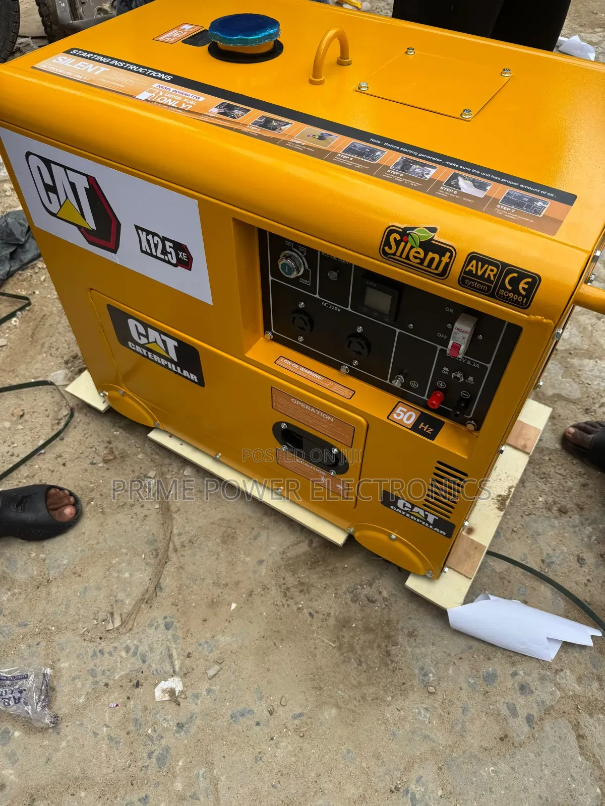 CAT 12.5kVA Premium Diesel Generator – Key Start