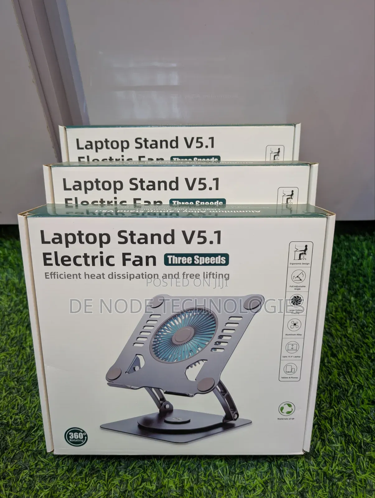 Foldable Laptop Stand With Fans for V5.1