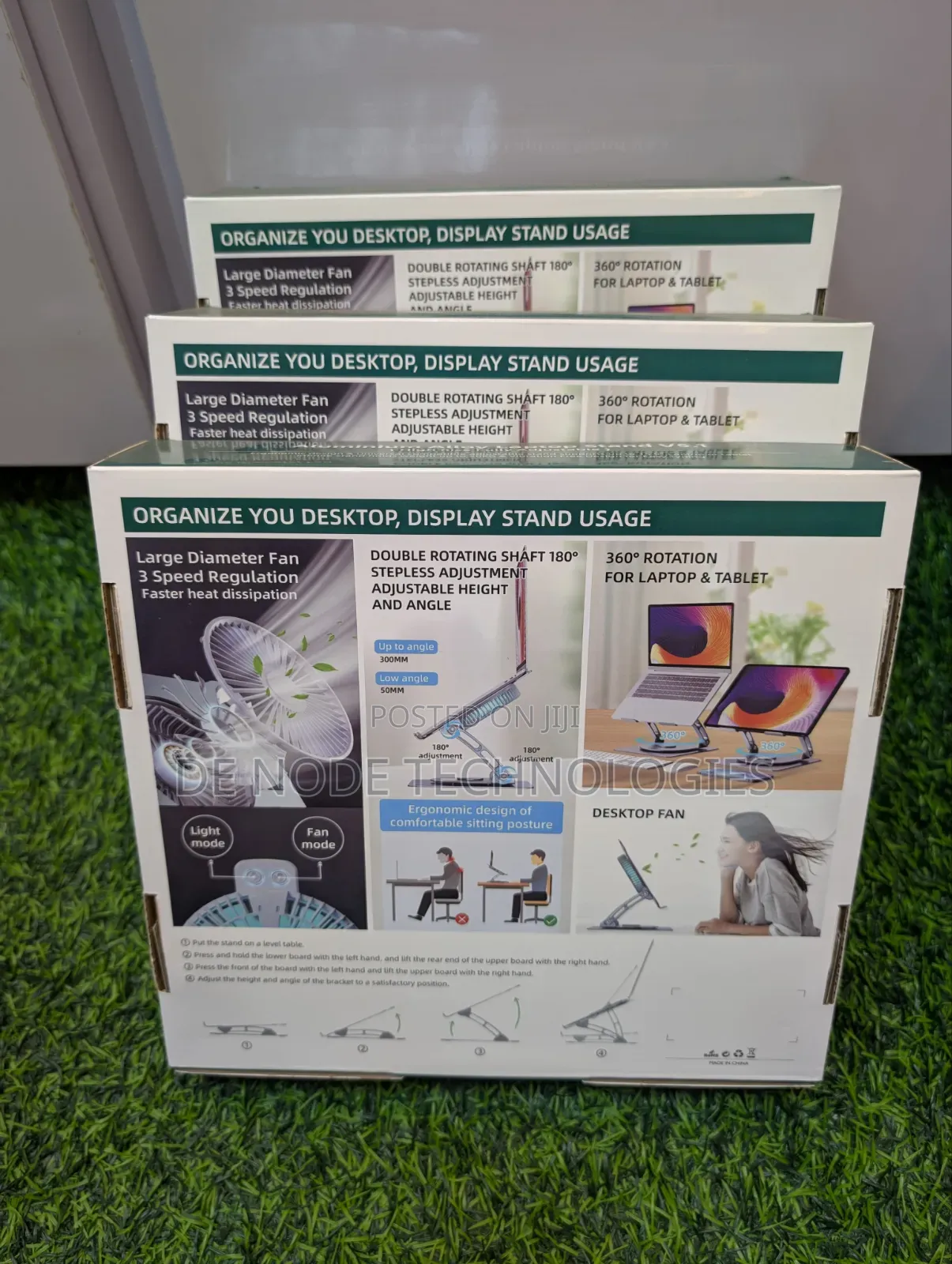 Foldable Laptop Stand With Fans for V5.1
