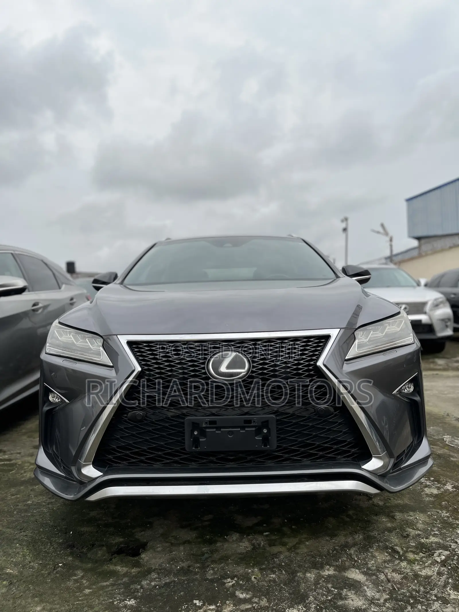 Lexus RX 350 F Sport AWD 2017 Gray