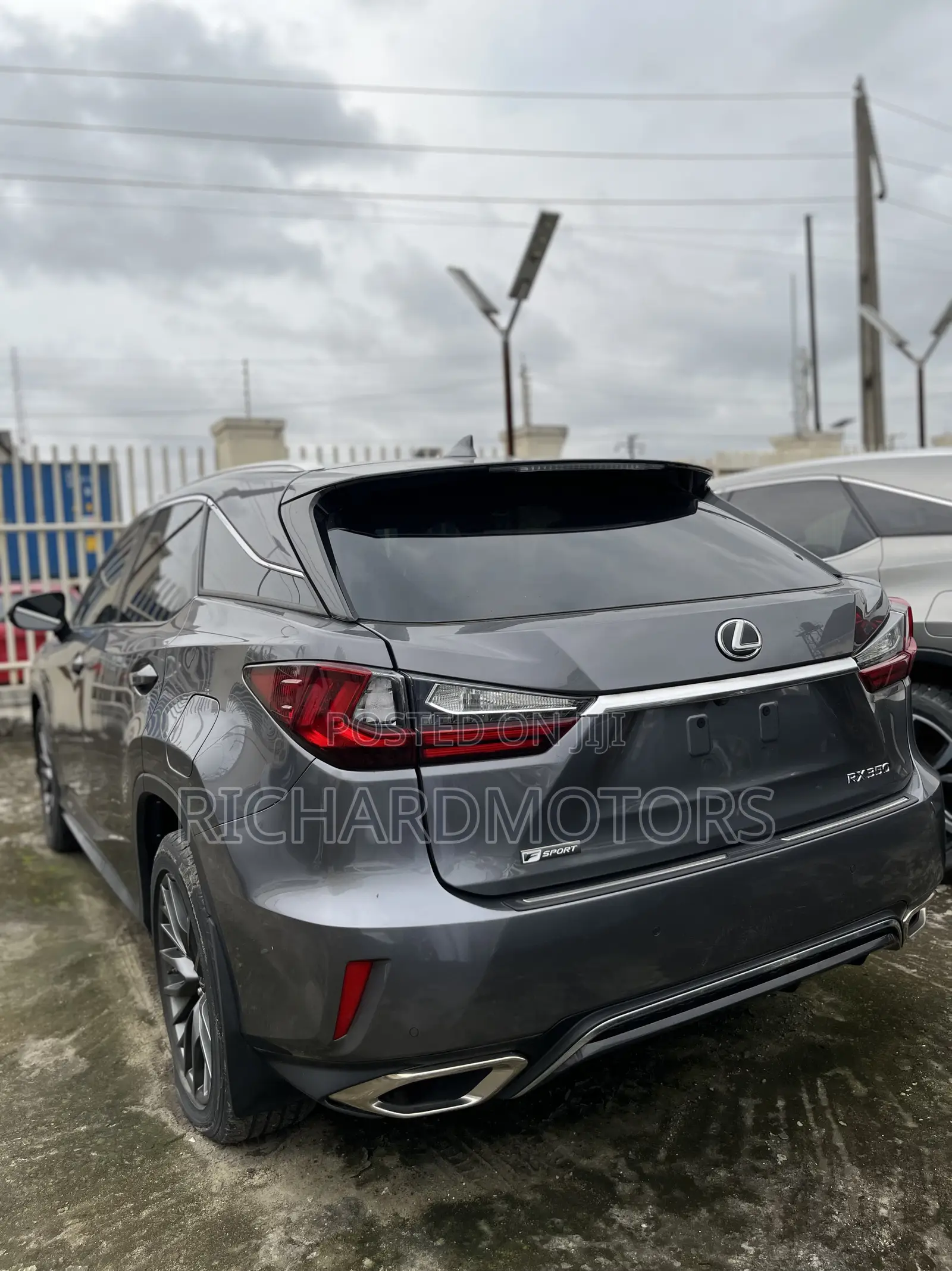 Lexus RX 350 F Sport AWD 2017 Gray