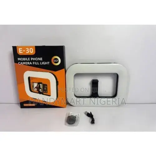E-30 Mobile Phone Camera Fill Light With Tripod
