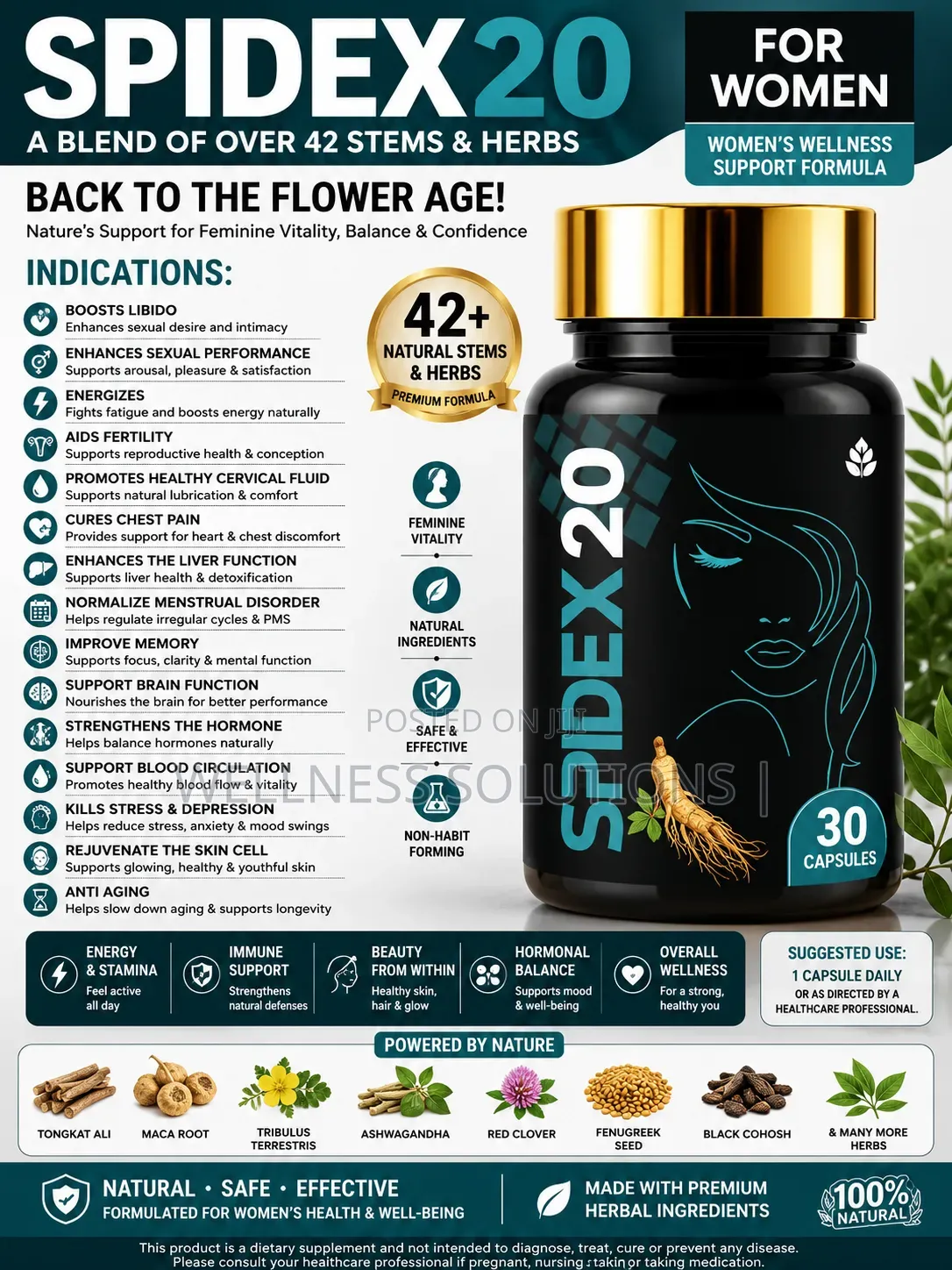 SPIDEX 20 Anti Aging Women Care
