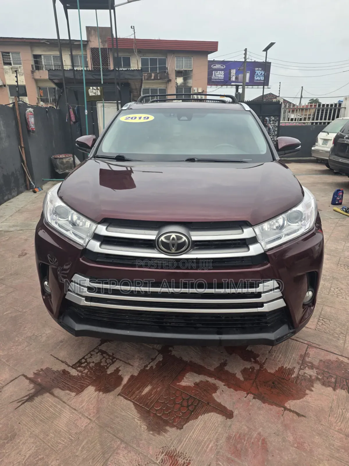 Toyota Highlander 2019 Burgundy