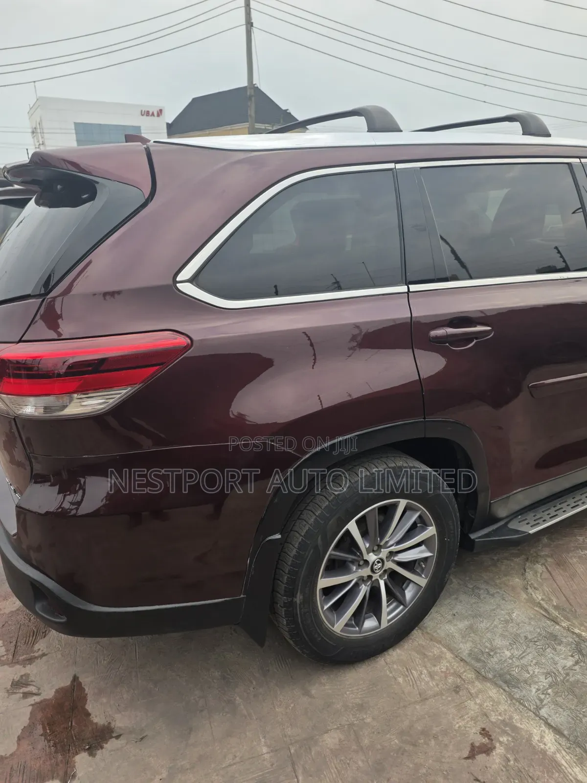 Toyota Highlander 2019 Burgundy
