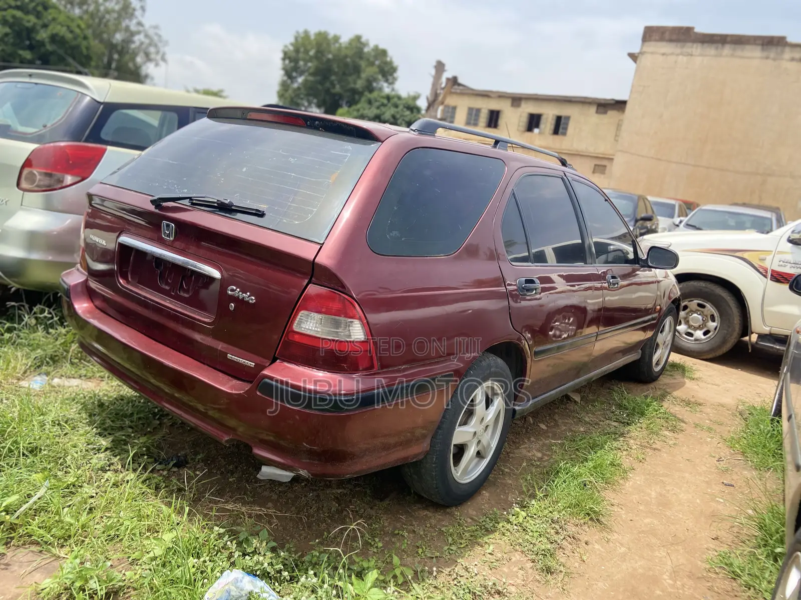 Honda Civic EX 4dr Sedan 1999 Burgundy