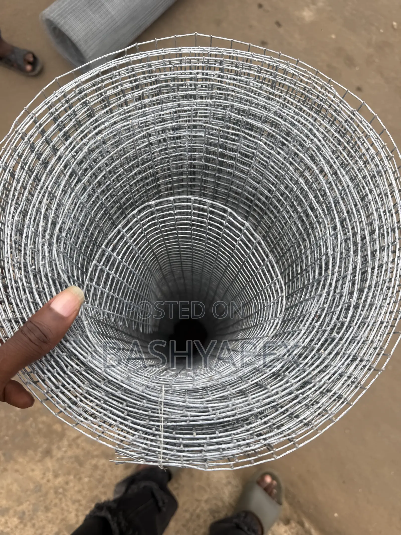 Galvanized and Green Half Inch PVC Welded Wire Mesh 1.2M X 20 M