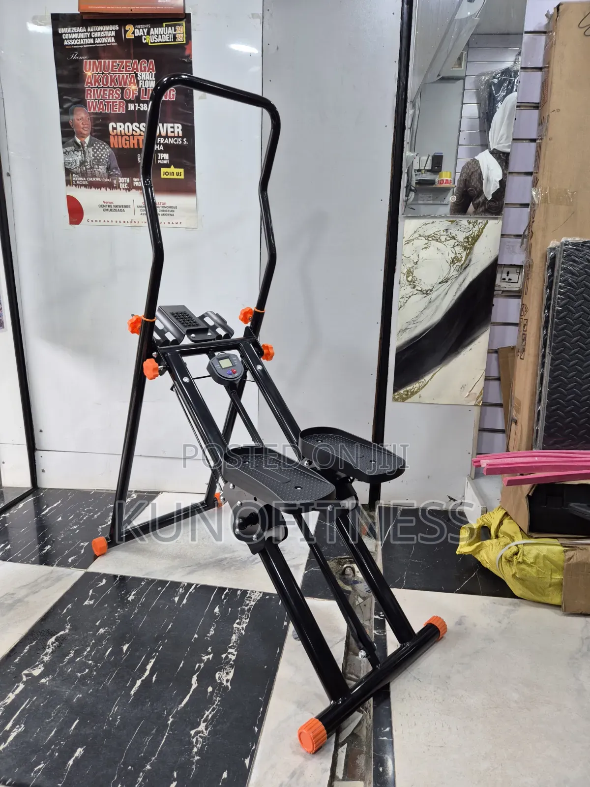 Foldable Stair Climber Machine – Tones Legs Core